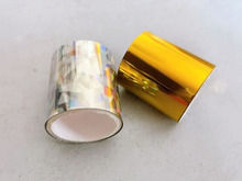 【セリア】貼るだけで“クオリティが”爆上がり！「キラキラテープ」で写真もギフトも一瞬でおしゃれに♡