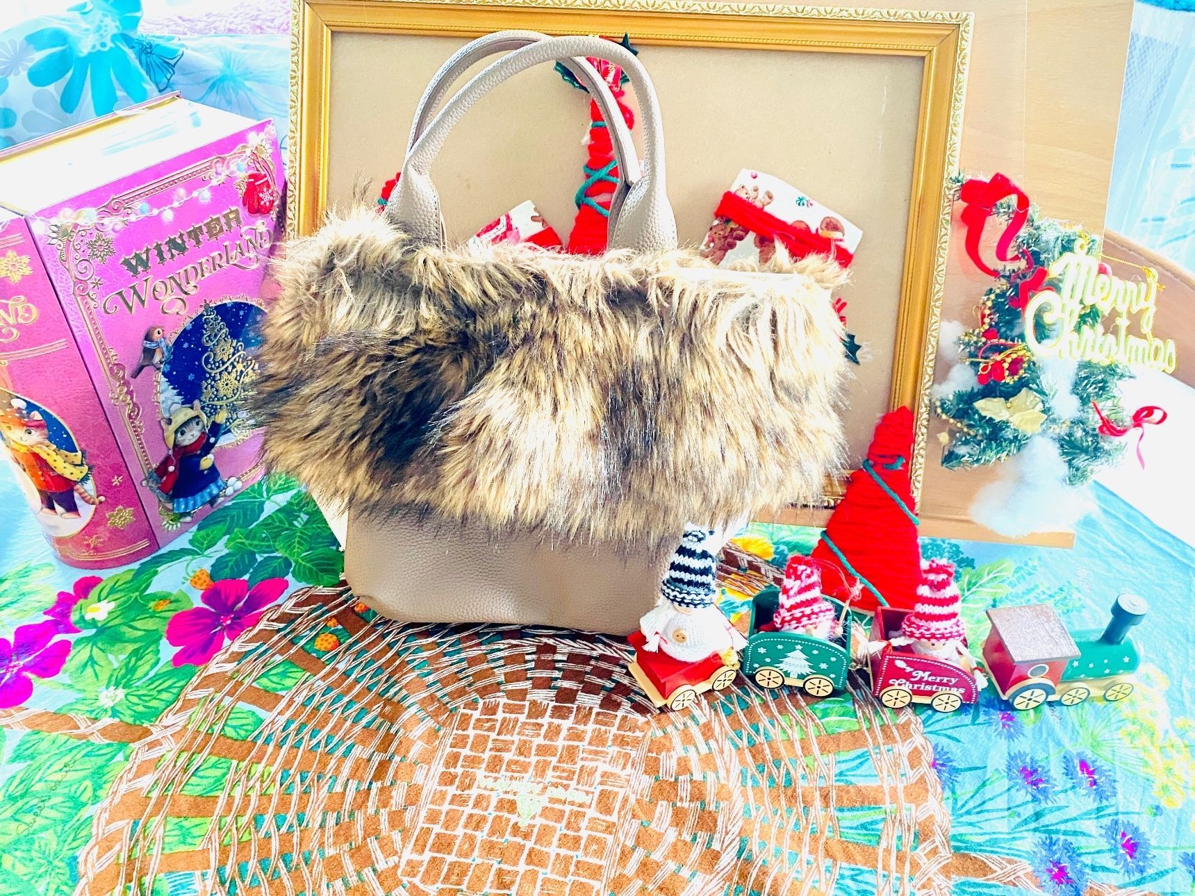 経費0円！殺風景なトートをグンとゴージャスに！