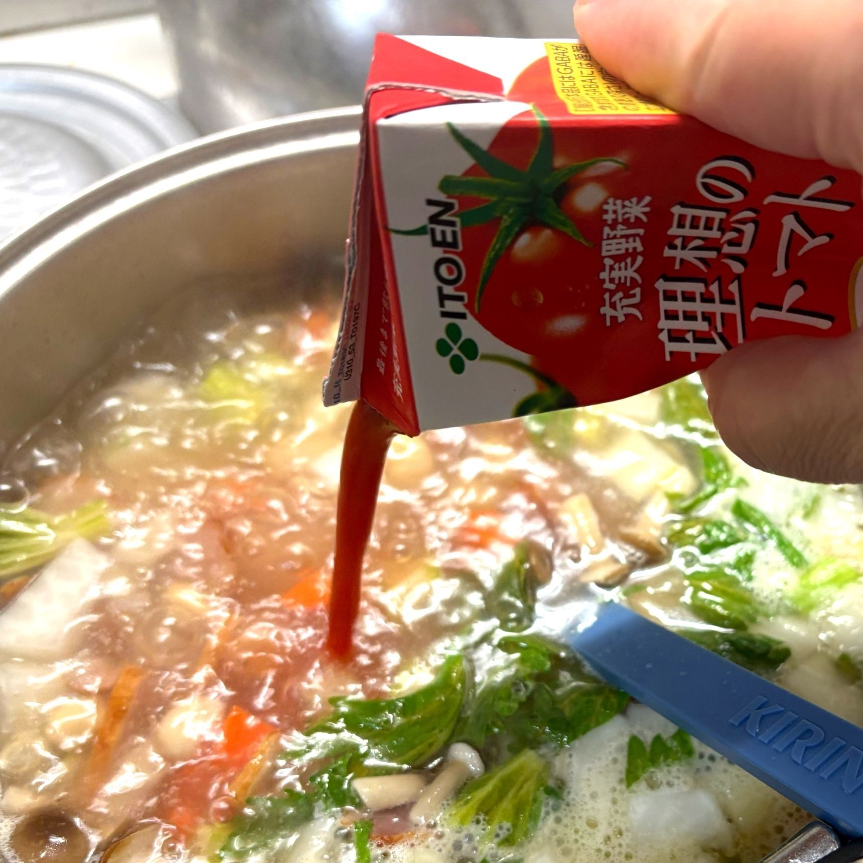 ミネストローネを作ります