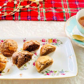 ふわふわ2種の米粉ケーキ