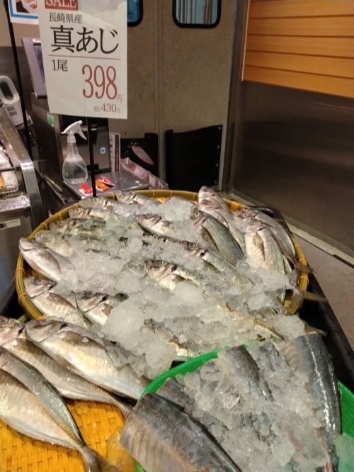 真あじコーナー