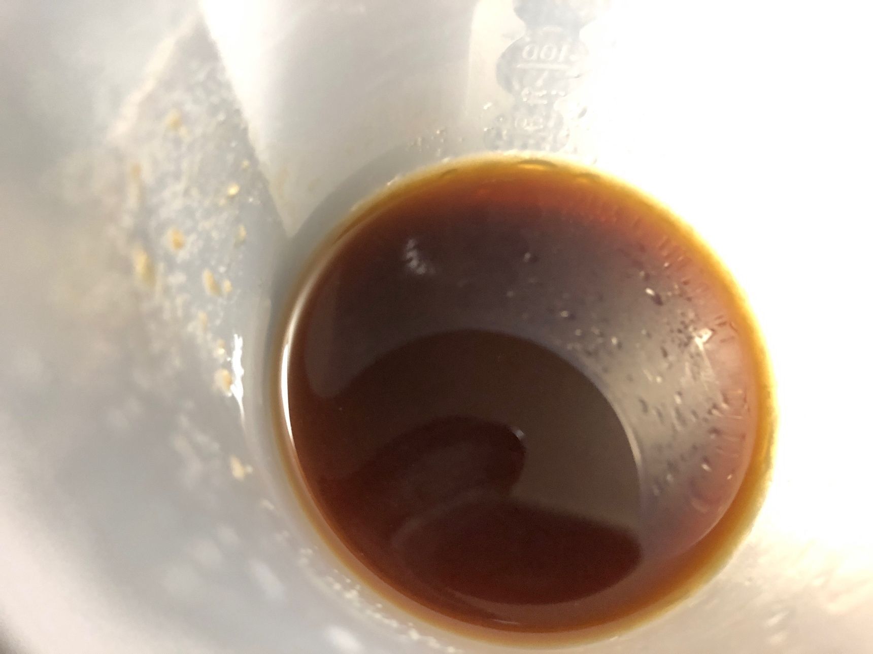 タレはあらかじめ合わせておきます