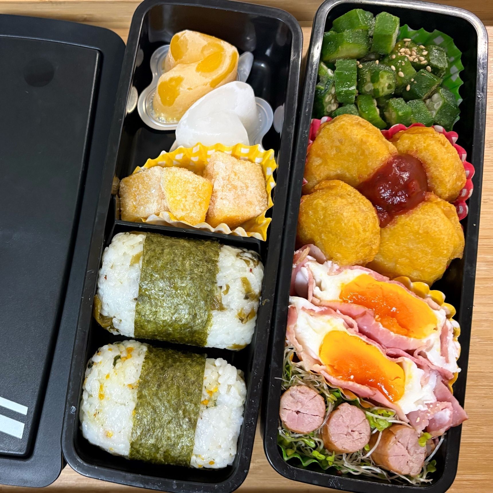 お弁当にも入れてみました！