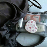 100均リメイク！ペタンコポーチからの、ポケットたっぷり自分サイズポーチに！