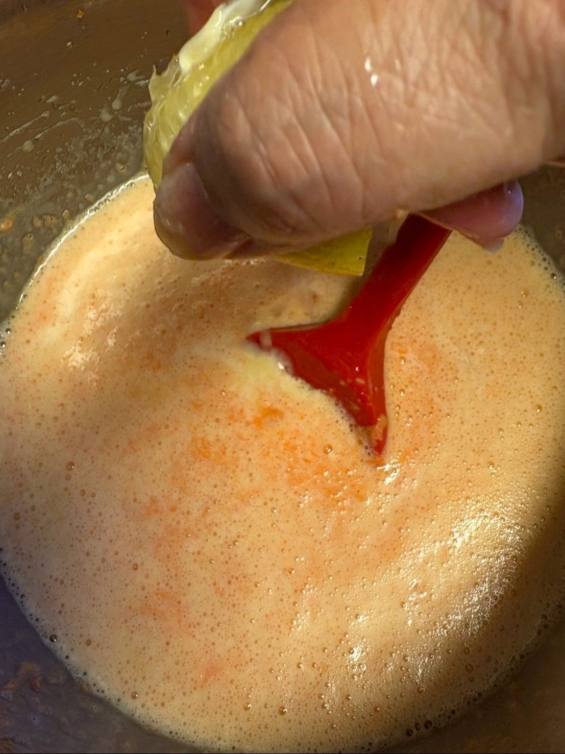 塩とレモンを絞って加えました