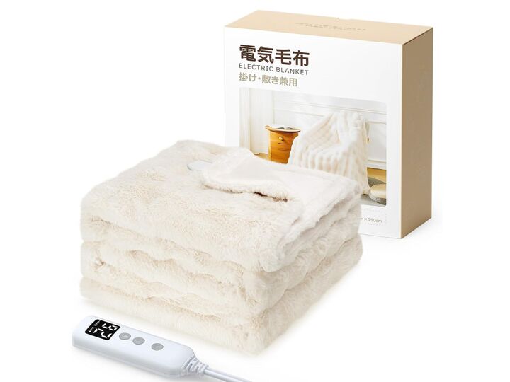 ひざ掛けから敷き毛布まで!掛け敷き兼用タイプの〈電気毛布〉をAmazonタイムセールでお安くゲット♪