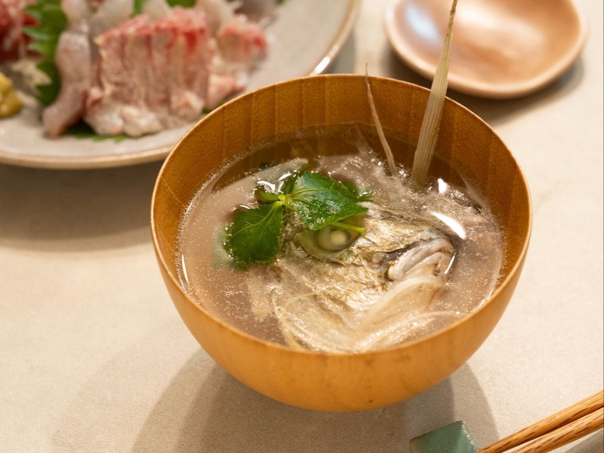 やってみたかったこれ！「あら汁」