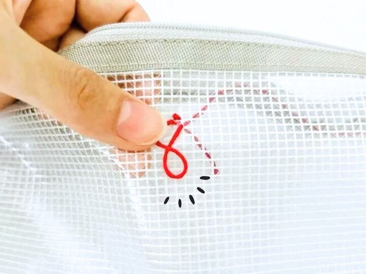 【100均】透明ポーチに刺繍っぽいことしてみたら…想像以上にかわいくできた♡初心者さんでも簡単です