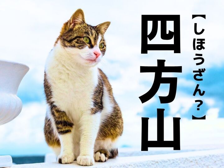 【四方山】なんて読む?「しほうざん…?」ではありませんよ!【読めそうで読めない漢字クイズ】