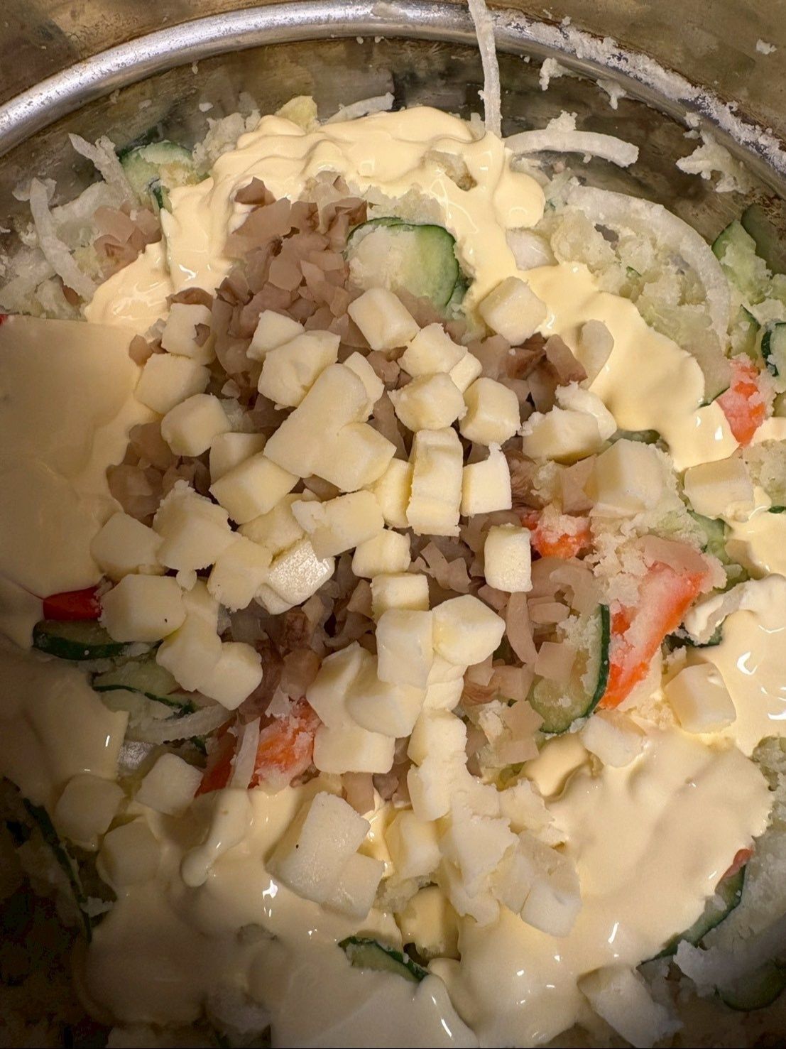 この状態で混ぜ合わせました！