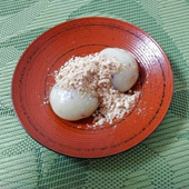 さつまいもとだんご粉で作る芋団子