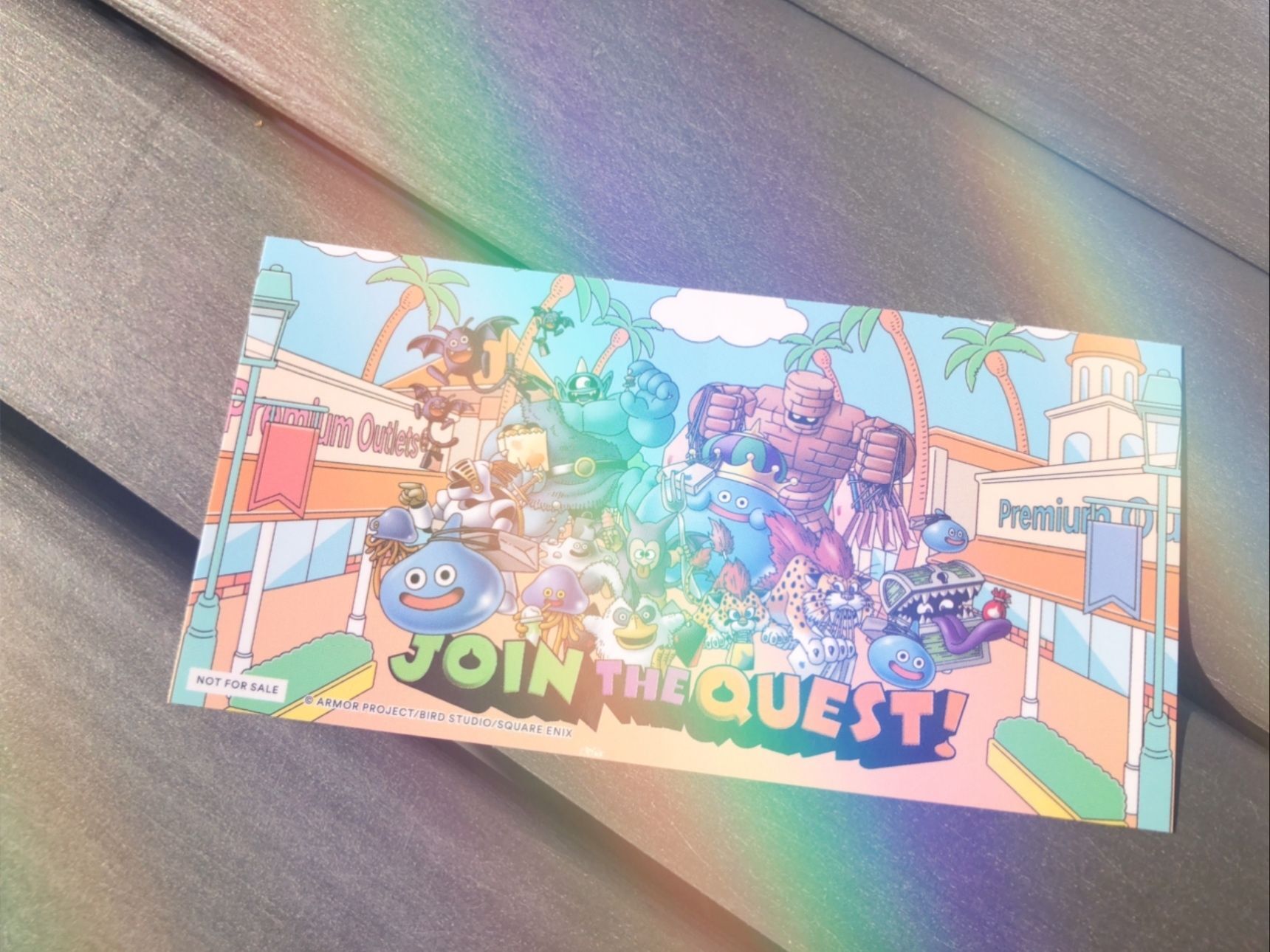 5匹のモンスターを見つけたら『インフォメーション』に持っていくとステッカーが貰えます