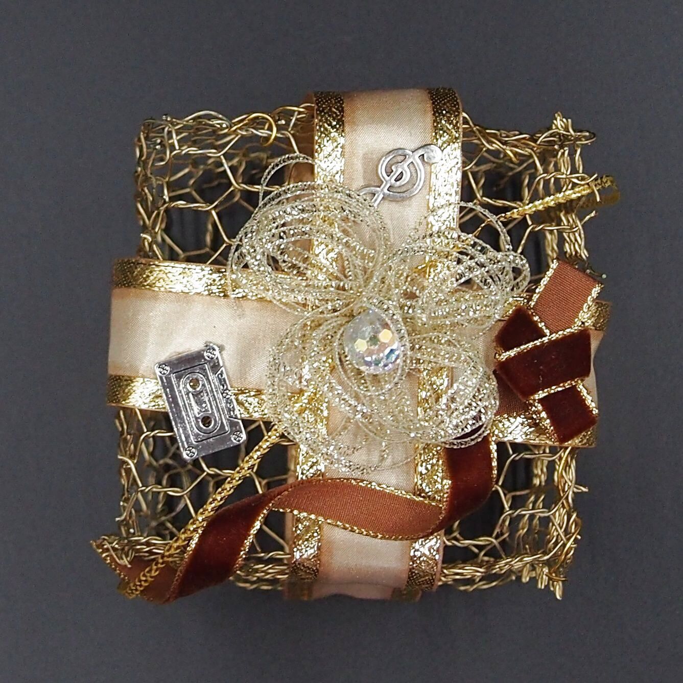 小　CUBE　BOX　真上から