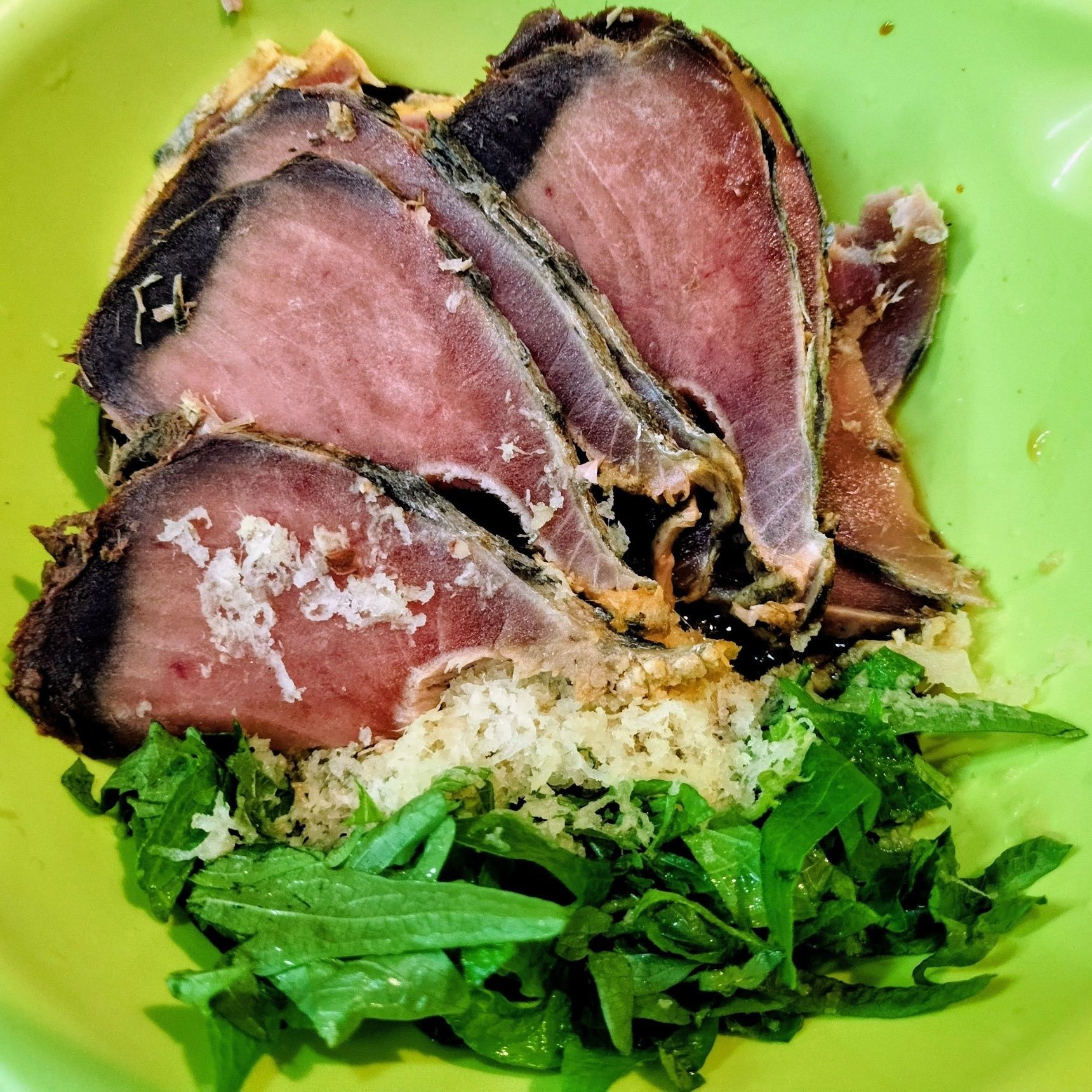 【かつおのたたきの漬けの作り方】