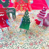 可愛い！思わず即買いしたミニサイズのクリスマスチェア