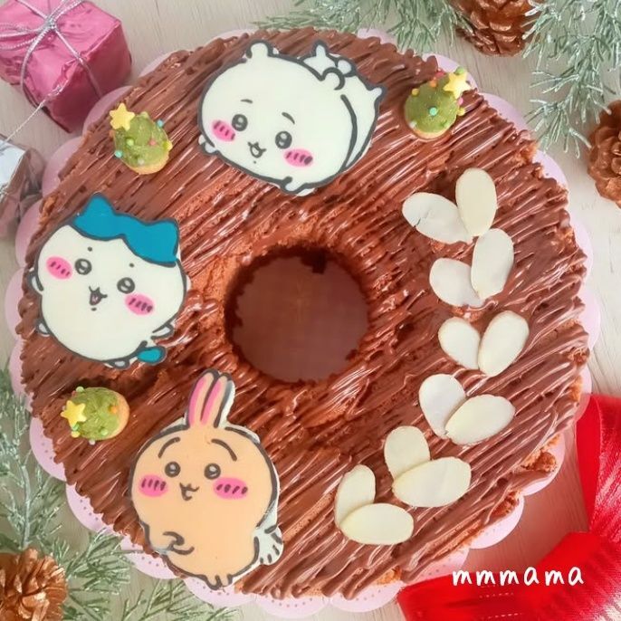 【ケーキにトッピング】