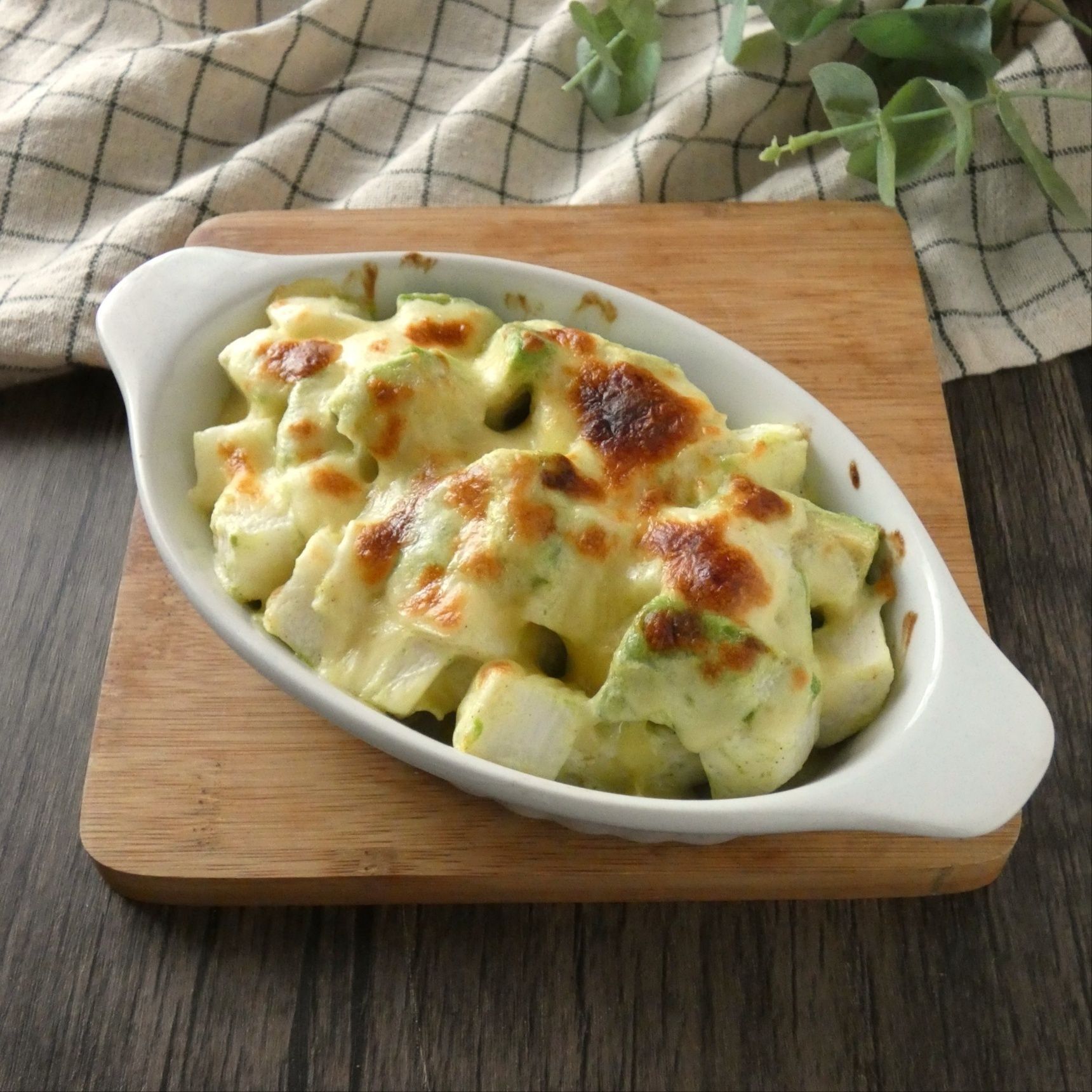 10分で完成！「長芋とアボカドのチーズ焼き」