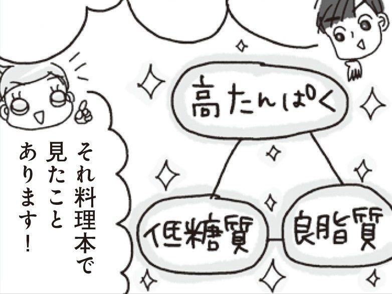 体に必要なのは「娯楽食」ではなく「ベース食」。その正体とは…？【アラフィフ母さんが7kg痩せた！奇跡の仕組みダイエット#16】