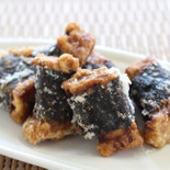 【かんたん海藻レシピ】海苔と高野豆腐のひとくち唐揚げ