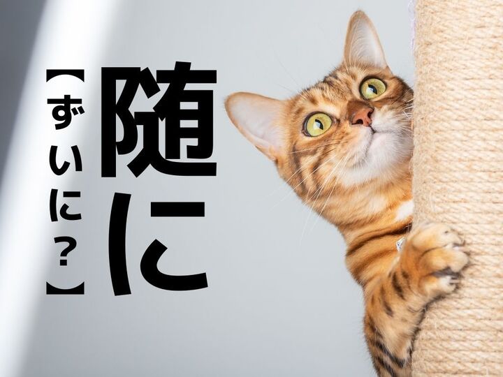 【随に】なんて読む?「ずいに」ではありませんよ。古文が得意な人なら一発でわかるかも!?【難読漢字クイズ】