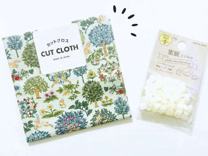 おうちにハギレが余ってみたらやってみて!繰り返し使える「エコアイテム」に大変身♪