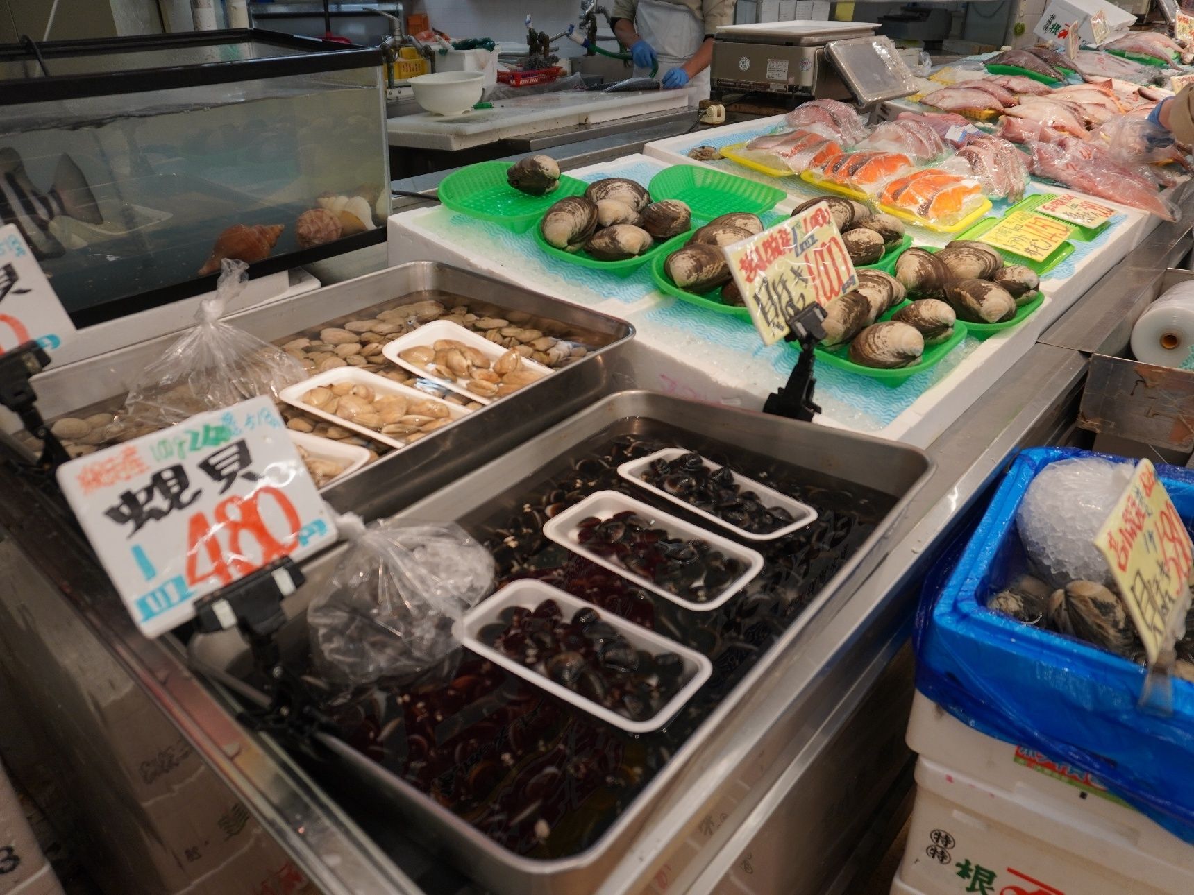 利用しやすくて頼れる、ご近所のスーパーの中の魚屋さん！