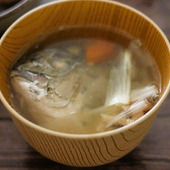 秋の天然魚クエスト第2弾！③「平鯛のあら汁」