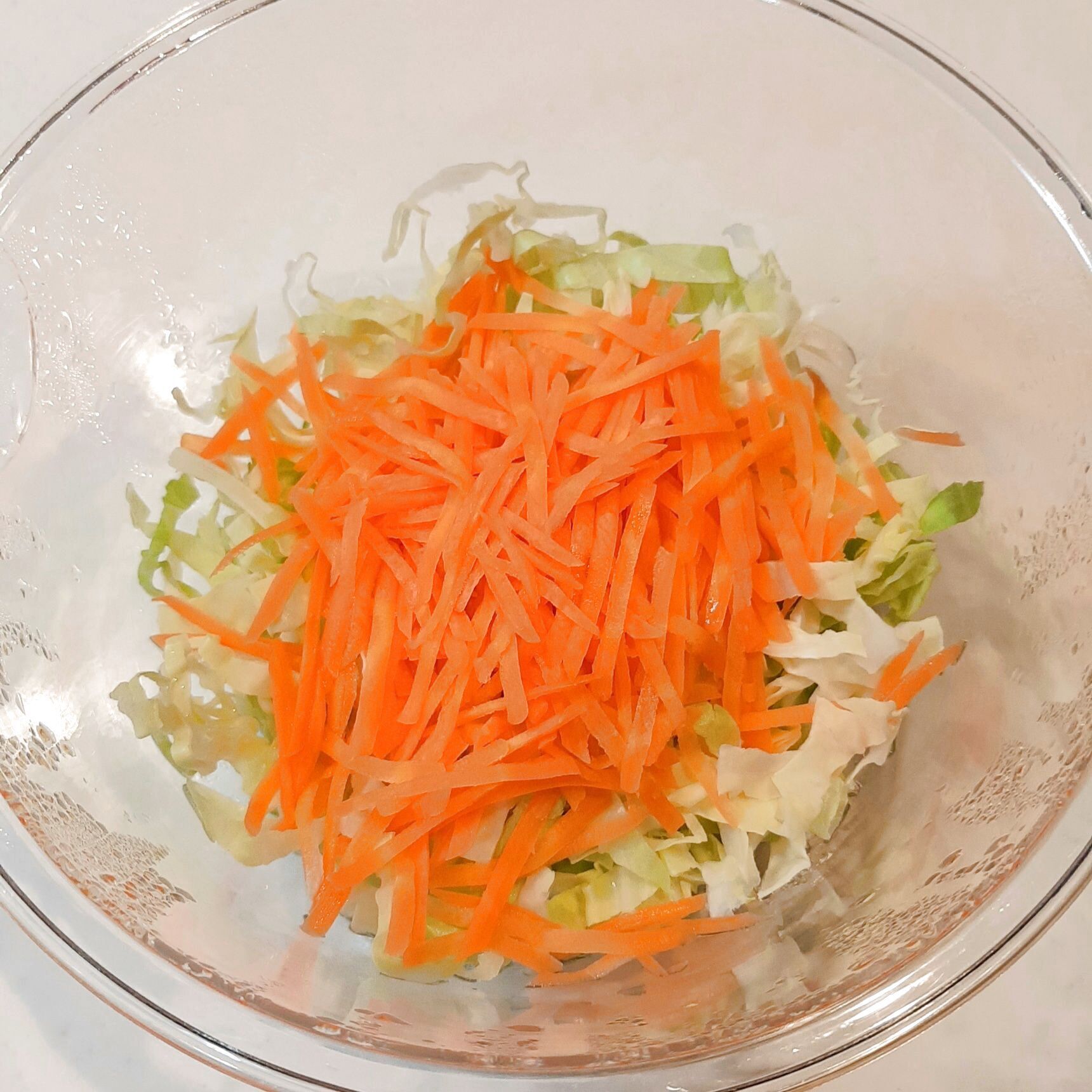 ③野菜をレンジで加熱する