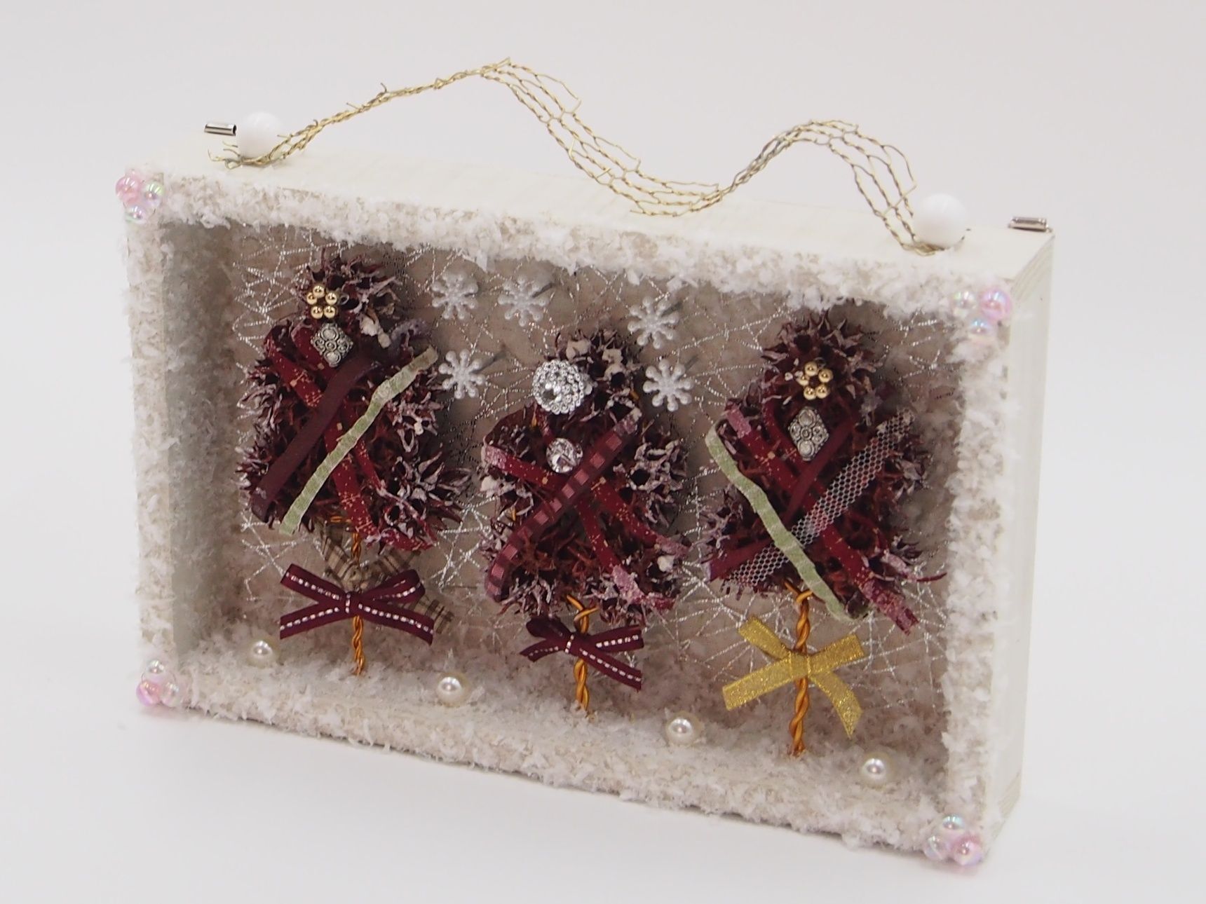 「雪景色の壁掛け」完成！！