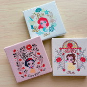 【セリア】ディズニープリンセスのミニアートパネルが可愛いすぎ