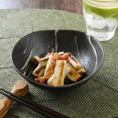 おつまみにぴったり！「焼きネギの明太バター醤油和え」