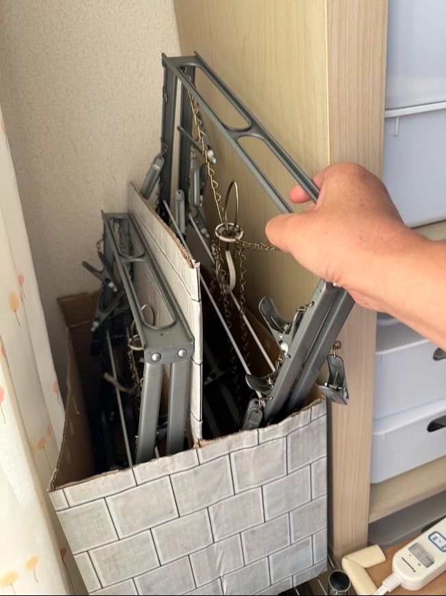 毎日使うアレの収納、売っていないからDIY