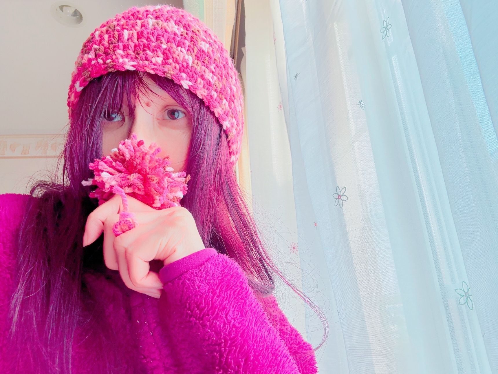 かぶってみました