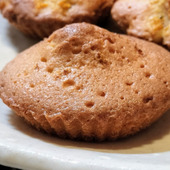 簡単！マドレーヌ！3種！表面サクサク中しっとり！良い香り〜！