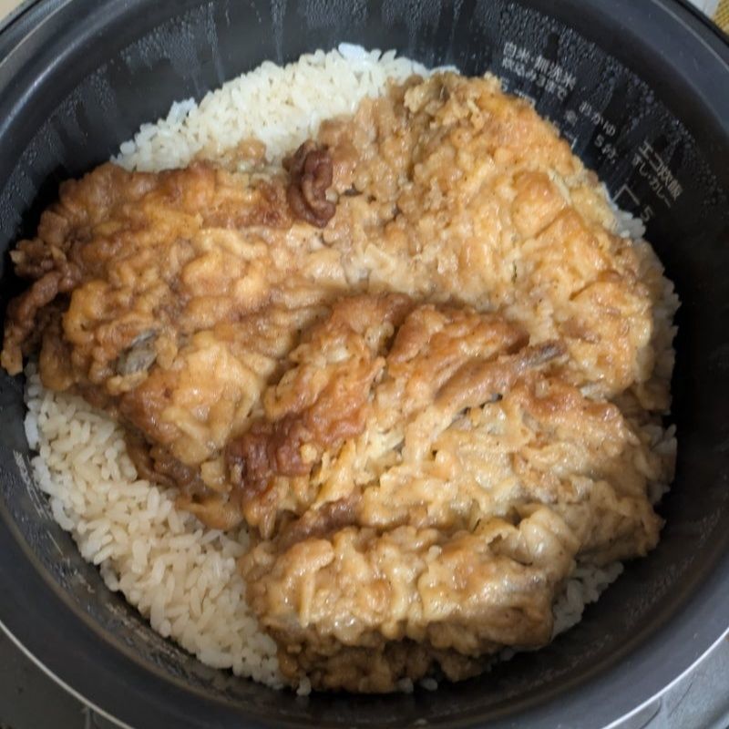 炊き上がりの様子。