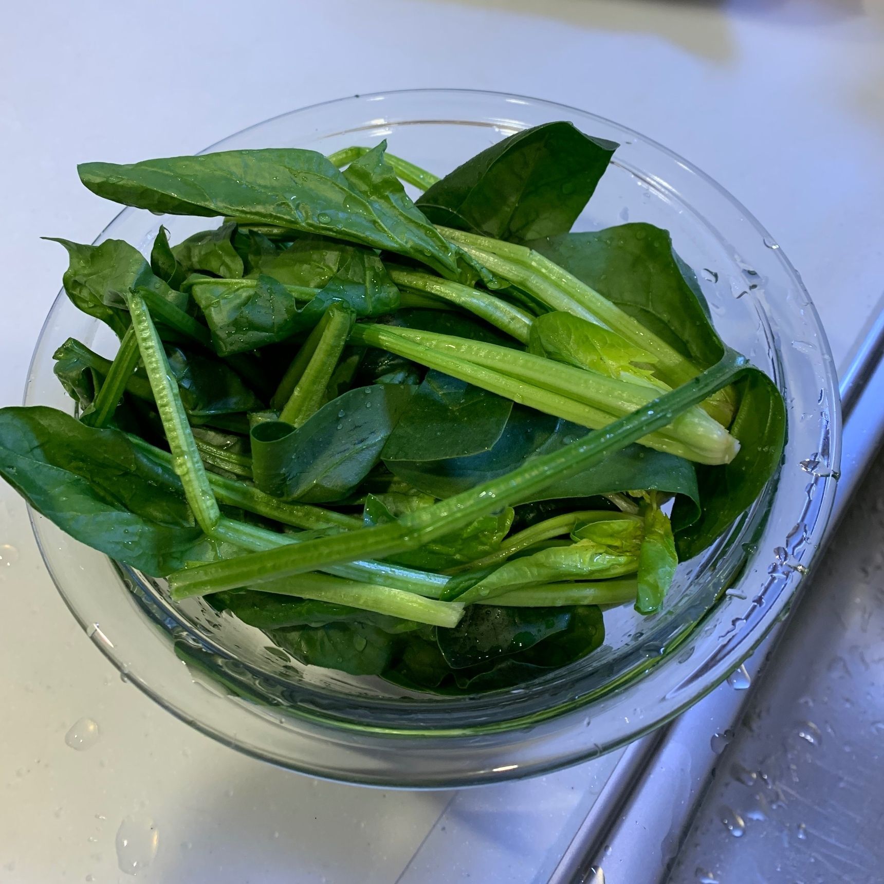 青菜の下茹でズボラ流