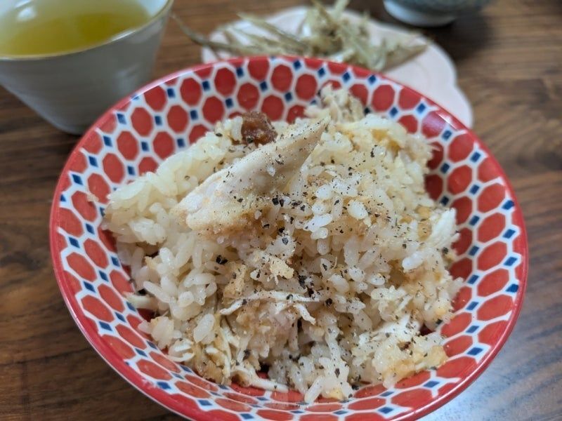 ブラックペッパー振りかけて食べるのが、おすすめです。