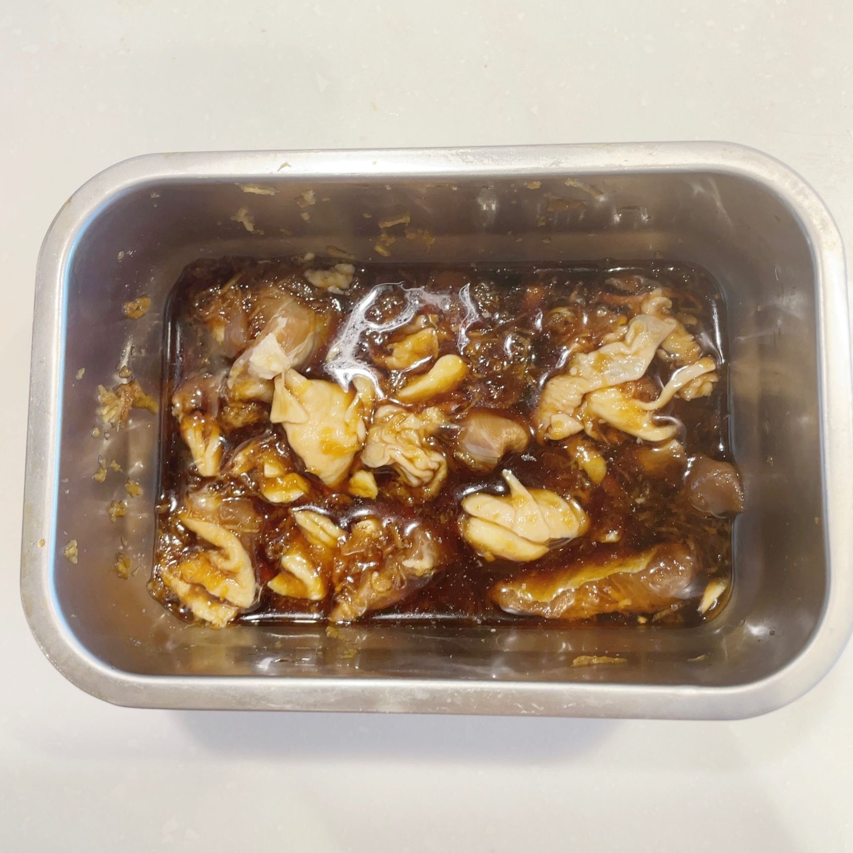 鶏の唐揚げを作ります