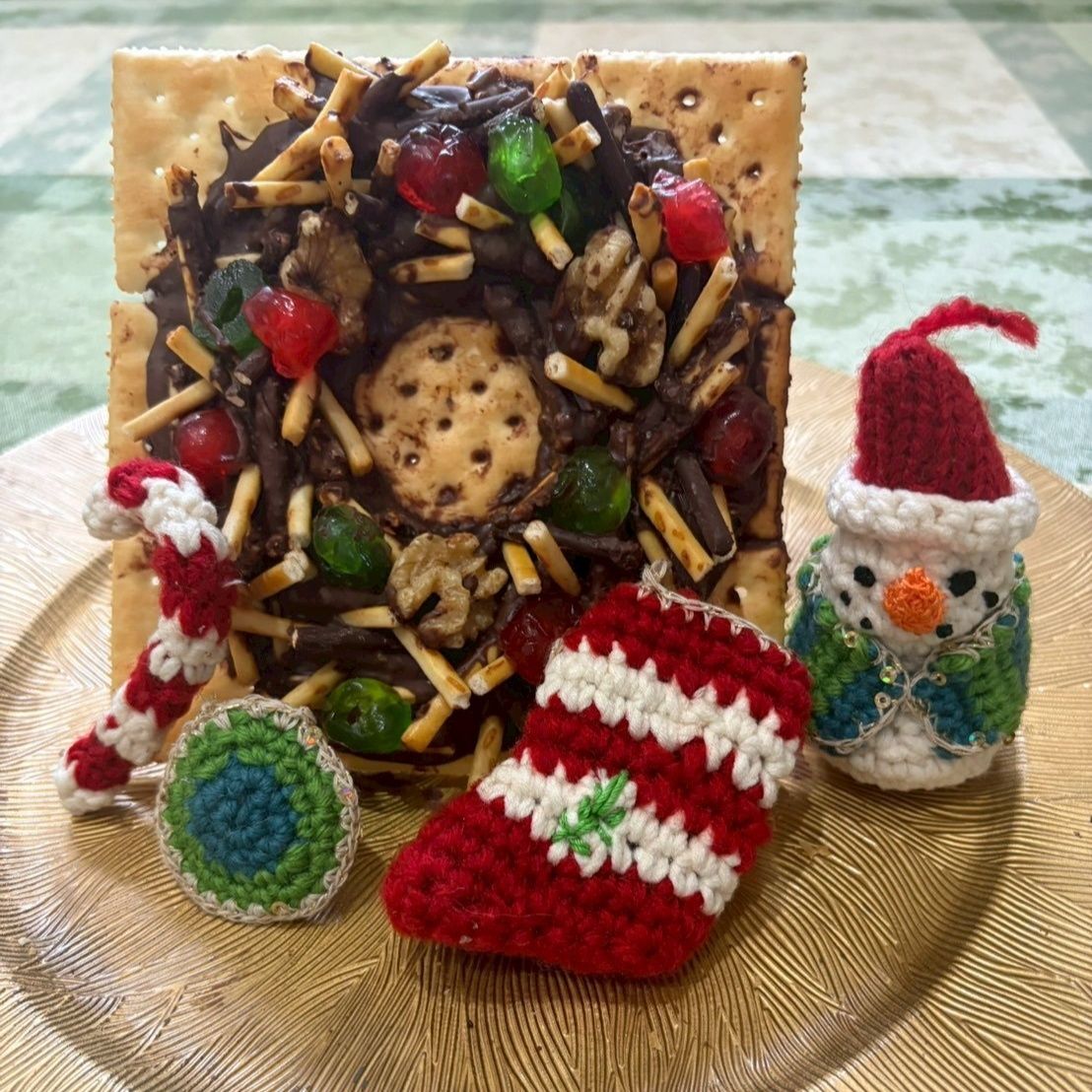 リースも立てかけて飾りました。