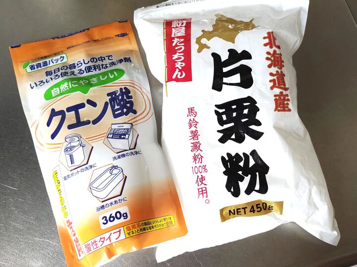 【裏ワザ】クエン酸+片栗粉で作る〈とろとろジェル掃除〉がとにかく万能でした♡