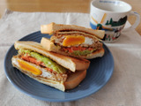 アゲアゲ！エッグホットサンド