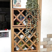 簡単DIY。理想のキッチンカウンター上ラック