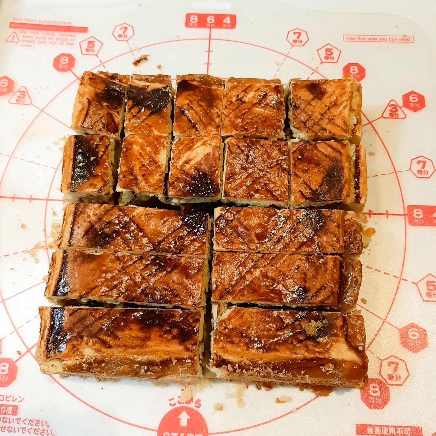 角セルクルで作るとこのように…