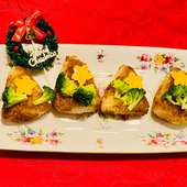 クリスマスツリー焼きおにぎり