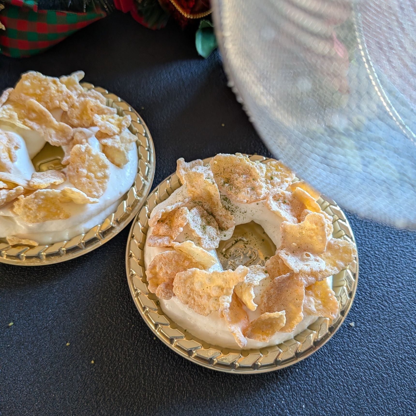 6.抹茶をふるう