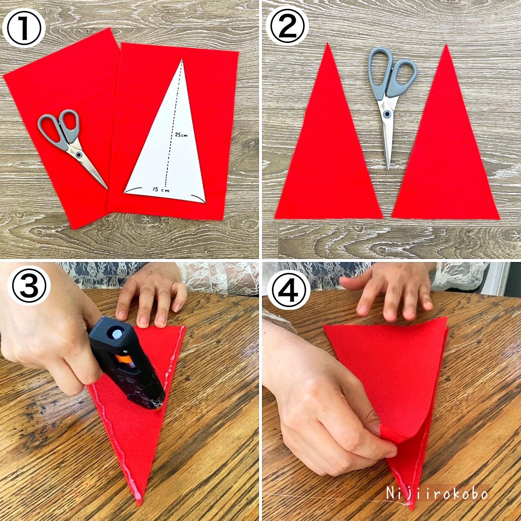 【ぼうしの作り方】