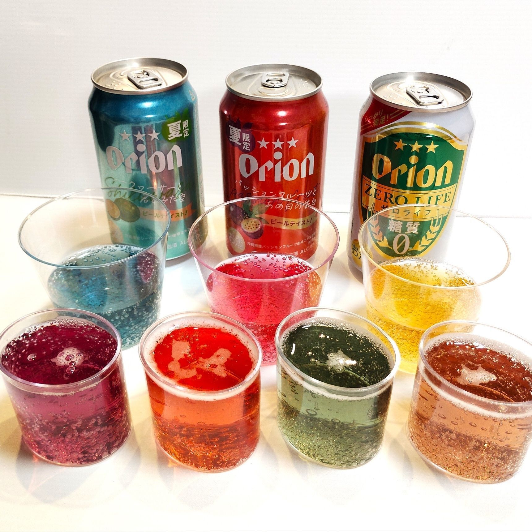 なんてキレイなの～！沖縄の夏カラー(^^)なに色の夏にしよう？