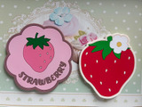 【セリア】いちごのコースターが可愛いすぎる