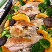 忙しい時はグリルのおまかせ機能で焼いて、そのまま食卓へ直行！