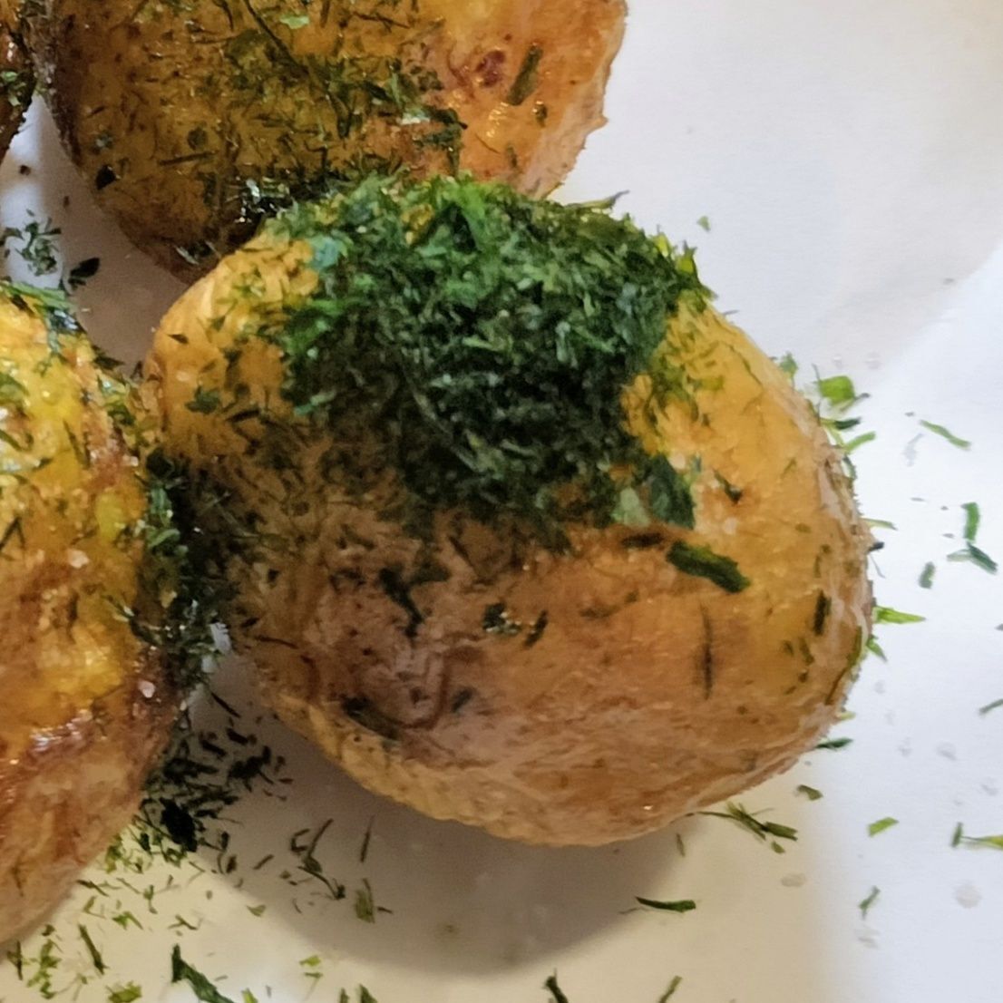 12月！新じゃがと枝豆！良い香り〜のり塩ポテト！丸揚げポテト！